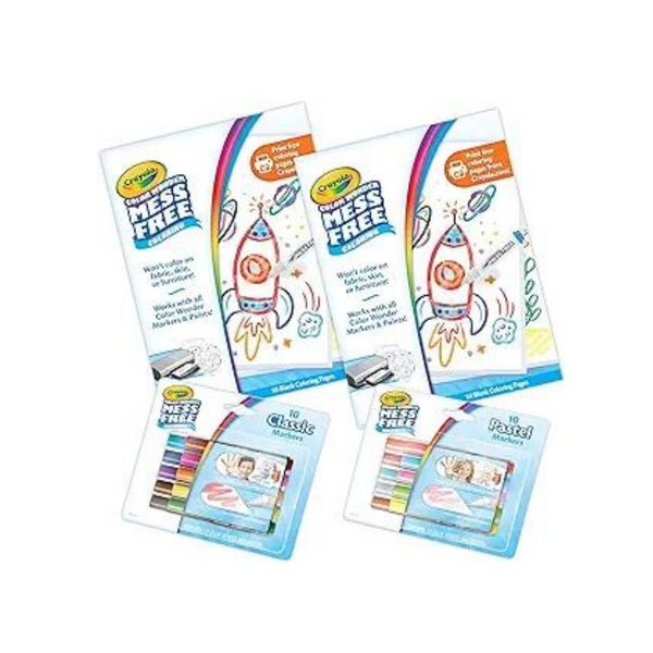 Kit para colorear sin desorden Crayola Color Wonder (120 unidades)