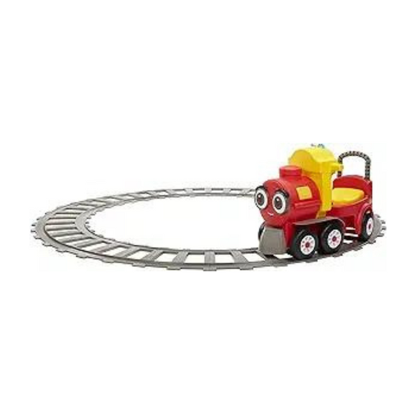 Little Tikes Cozy Train Scoot Ride-On with Track, Under Seat Storage and Working Bell