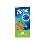 Ziploc Sandwich Bags, 90 Count