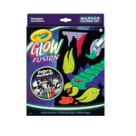 Crayola Glow Fusion, Glow in The Dark Coloring Set