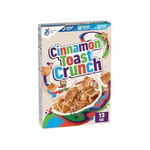 Box of Cinnamon Toast Crunch Cereal