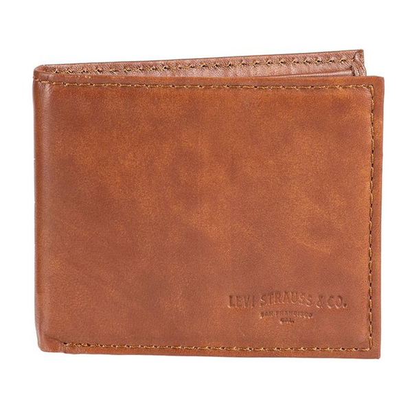 Levi’s Men’s Extra Capacity Slim Bifold Wallet