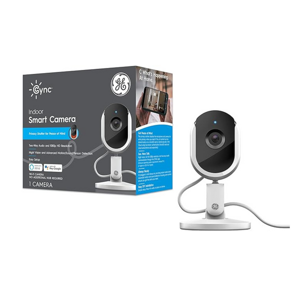 GE CYNC Smart Indoor Security Camera