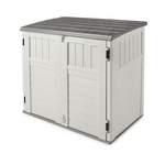 Suncast Horizontal 34 Cubic Feet Plastic Outdoor Storage