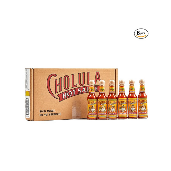 6-Pack 5oz Cholula Original Hot Sauce Multipack