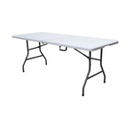 6 ft. Bi-Fold Blow-Molded Plastic Table