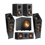 Klipsch Speakers: R-625FA (Atmos, Pair) + R-41M (Pair) + R-52C + 12" R-12SW Sub