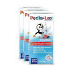 Pedia-Lax Liquid Stool Softener for Kids, Ages 2-11, Berry Flavor (4 Fl Oz, Pack of 3)