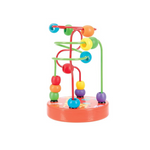 Nuby Colorful Mini Wooden Bead Maze Roller Coaster