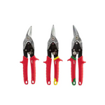 3-Pack Milwaukee Aviation Snips (Left, Right, and Straight)