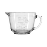 2-Quart Anchor Hocking Tempered Glass Batter / Mixing Bowl