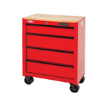 Craftsman 4-Drawer Rolling Red Wood Work Bench