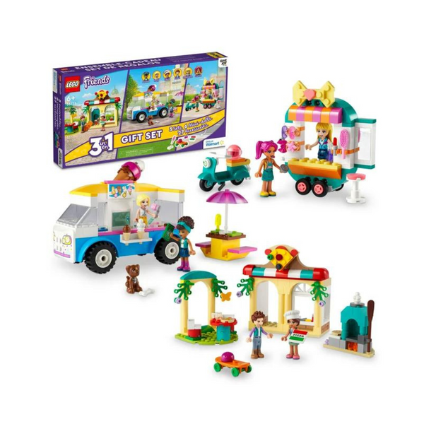 Set de regalo para construir un día de juego 3 en 1 LEGO Friends de 322 piezas