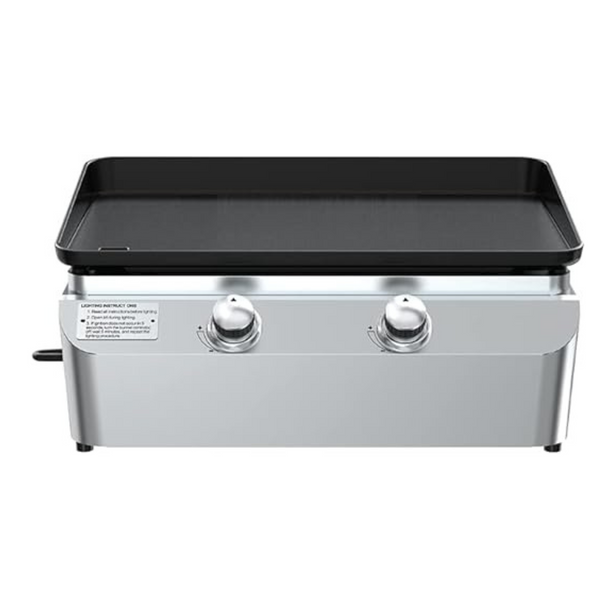 Nexgrill Premium Cooking Plancha Parrilla 2 Quemadores Plancha de Mesa