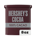 Lata de cacao en polvo natural sin azúcar de Hershey (8 oz)