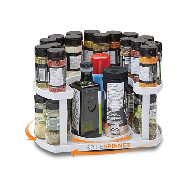 Allstar Innovations Spice Spinner Organizador y soporte para especias de dos niveles