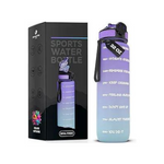 Motivational Sports Water Bottle, 32 ounce