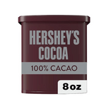 Hershey's Cacao en polvo natural sin azúcar, lata de 8 oz