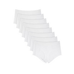 8-Pack Club Room Men's Briefs (White or Black)