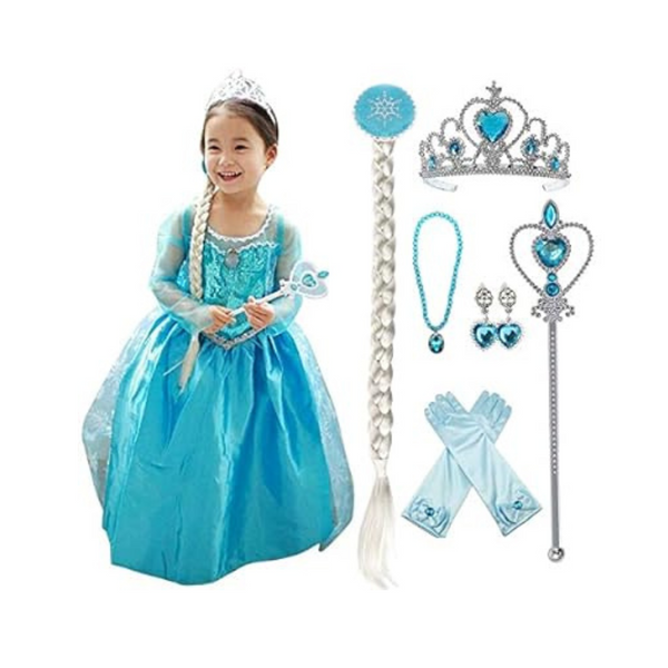 Loel Princess Costume Dress Up with Accessories