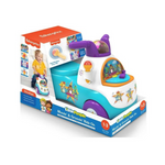 Fisher-Price Little People Blue Move N Groove Ride-on with Lights and Sounds