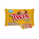 Bolsa de caramelos de chocolate, galleta de caramelo y tamaño divertido Twix de 10,83 onzas