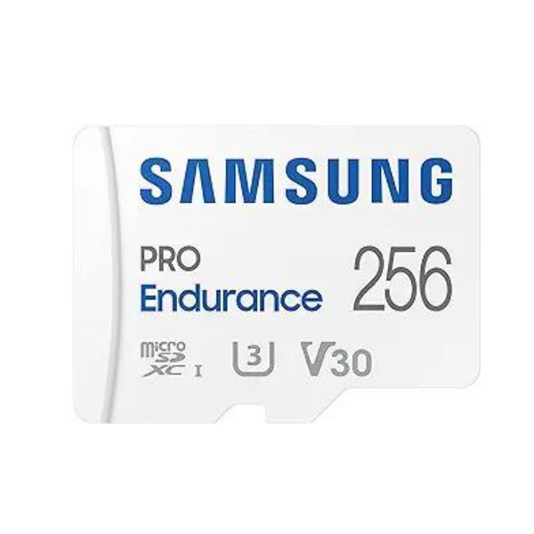 256GB Samsung PRO Endurance UHS-I microSDXC Memory Card w/ SD Adapter