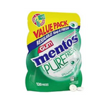 Goma de xilitol Mentos Pure Fresh sin azúcar, 120 piezas (menta verde)