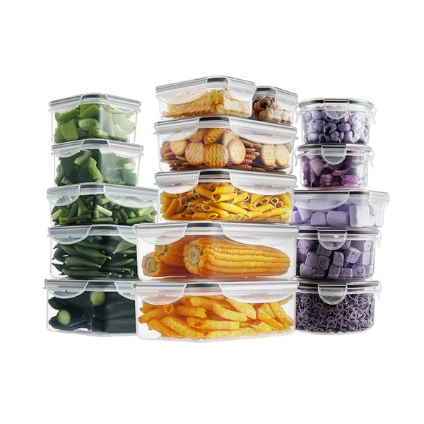 HOMBERKING 32 Pieces Food Storage Containers Set