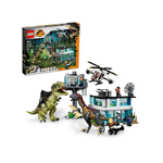 Sets LEGO: Jurassic World Ataque de Giganotosaurus y Therizinosaurus 