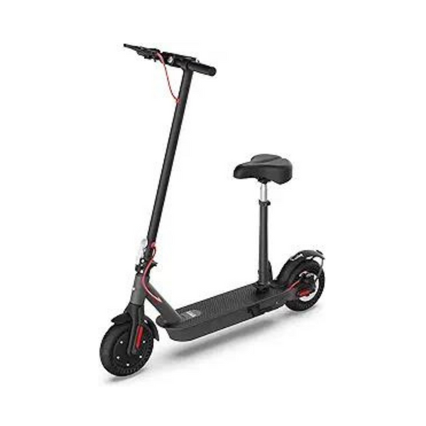 Patinete eléctrico Hiboy S2 Pro con asiento, motor de 500 W, alcance de 25,6 millas, 19 mph