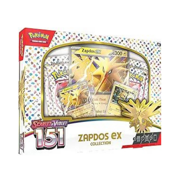 Pokémon TCG Escarlata y Violeta Colección 151 Zapdos Ex Box