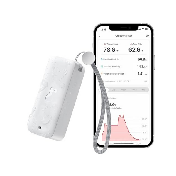 Termómetro higrómetro para interiores y exteriores SwitchBot IP65