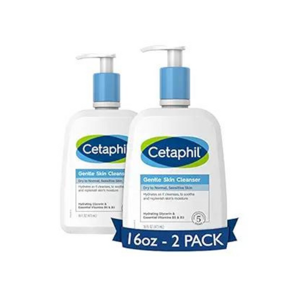 2 Bottles of Cetaphil Face Wash