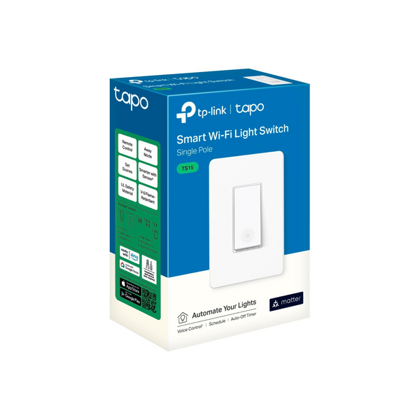 TP-Link Tapo Smart Wi-Fi Light Switch w/ Matter