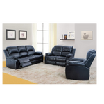 Beverly Fine Furniture 3 Piece Cades Bonded Leather