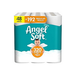 Papel higiénico suave Angel (96 megarollos = 384 rollos regulares)