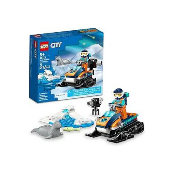 LEGO City Arctic Explorer Snowmobile 60376 Building Toy Set