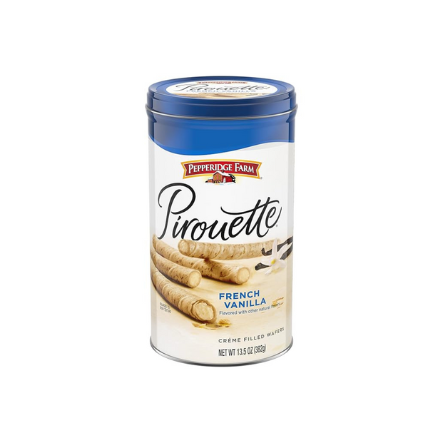 13.5-oz Pepperidge Farm Pirouette Creme Filled Wafers Tin (French Vanilla)