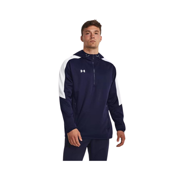 Under Armour Men's UA Storm Armour Fleece Hoodie (Midnight Navy/White)