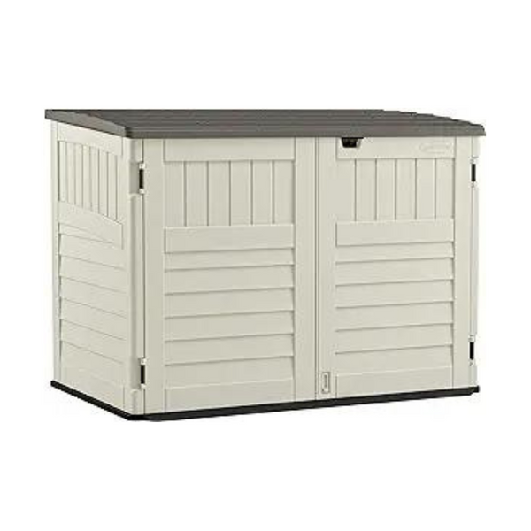 Suncast 5.9 ft. x 3.7 ft Horizontal Stow-Away Storage Shed