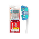 Cepillo de dientes blanqueador Colgate 360 ​​Optic White de 4 unidades (suave)