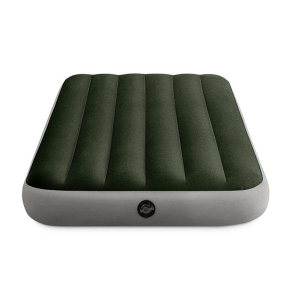 Intex Dura-Beam Twin Size Air Mattress with Hand-Held Battery Pump