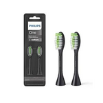 Cabezales de cepillo Philips One de Sonicare, 2 unidades (negro sombra)