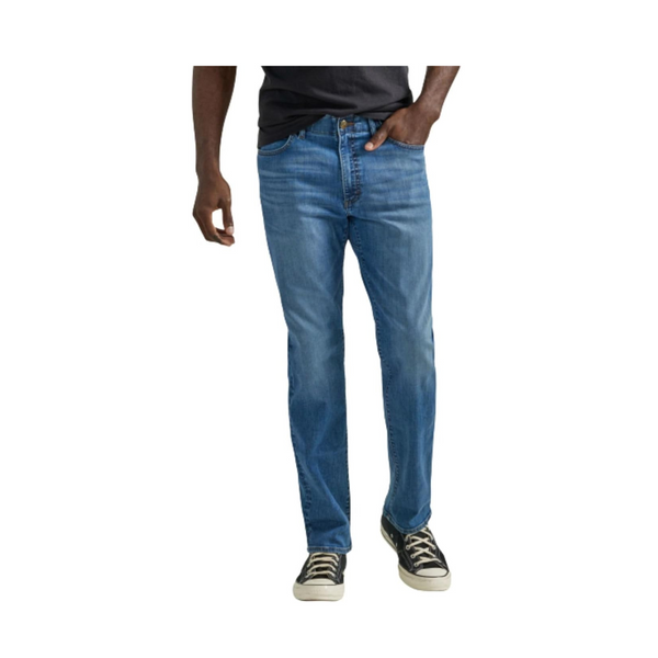 Lee Men's Extreme Motion Regular Straight Jeans (Space Iris or Maverick)