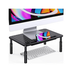 Loryergo Laptop Stand for Up to 15.6” Laptops Dual Monitor Stand