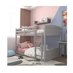 Hillsdale Alexis Contemporary Wood Arch Twin Size Loft Bunk Bed