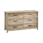 Sauder Cannery Bridge 6-Drawer Dresser, Lintel Oak finish