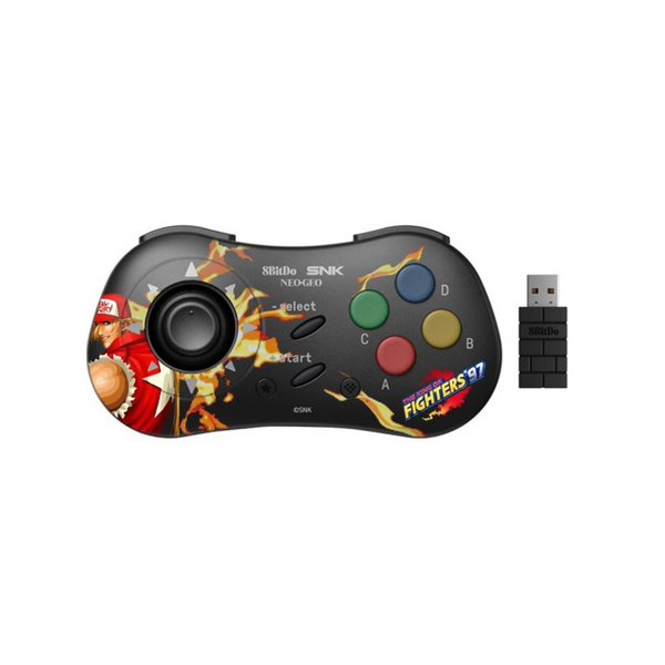 8Bitdo NEOGEO Wireless Controller (Windows, Android, NEOGEO Mini, Iori Yagami Edition)