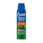 Spray repelente de insectos seco Cutter Backwoods de 4 onzas (sin perfume)